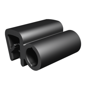 S40 SERIES SEALING PROFILE - MATERIAL THICKNESS = 3/16"