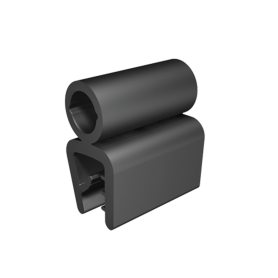 S40 SERIES SEALING PROFILE - MATERIAL THICKNESS = 3/16"