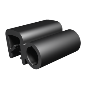 S40 SERIES SEALING PROFILE - MATERIAL THICKNESS = 1/4"