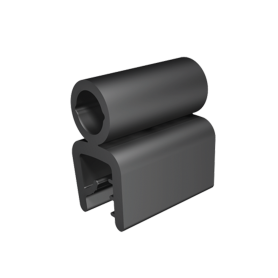 S40 SERIES SEALING PROFILE - MATERIAL THICKNESS = 1/4"
