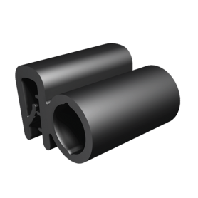 S41 SERIES SEALING PROFILE - MATERIAL THICKNESS = 1/8"