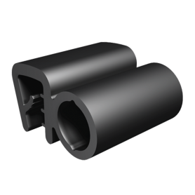 S41 SERIES SEALING PROFILE - MATERIAL THICKNESS = 3/16"