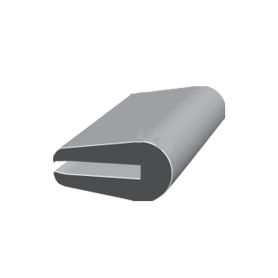 1/16" MATERIAL THICKNESS RUBBER EDGE TRIM