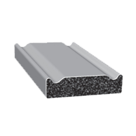 0.50" RIBBED SPONGE RUBBER