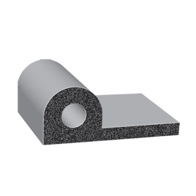 1.25"  P-SHAPED SPONGE RUBBER