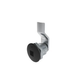 8 mm RECESSED SQUARE QUARTER-TURN CAM LATCH, BLACK