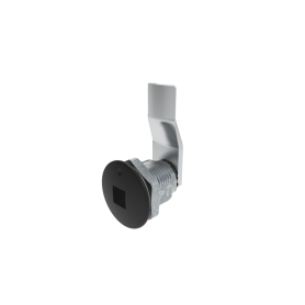 8 mm RECESSED SQUARE QUARTER-TURN CAM LATCH, BLACK