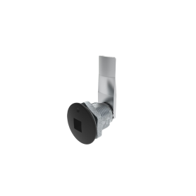 8 mm RECESSED SQUARE QUARTER-TURN CAM LATCH, BLACK