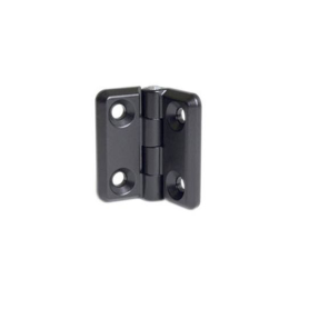 BLACK COUNTERSUNK HINGE - 50 X 50 mm