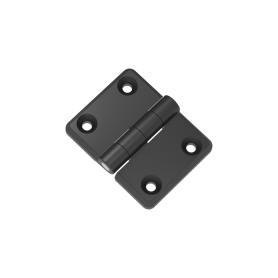 BLACK COUNTERSUNK HINGE - 60 mm