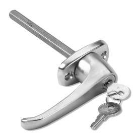LOCKING L-HANDLE, 360° ROTATION
