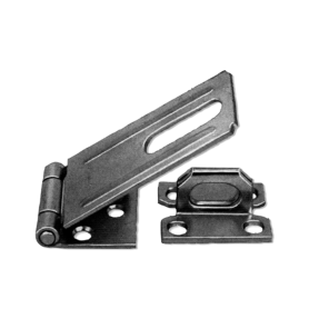 4.5" SAFETY HASP - PLAIN STEEL