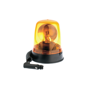 AMBER ROTATING BEACON - MAGNETIC